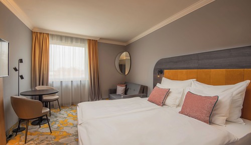 Habitación estándar con 1 cama doble o 2 individuales