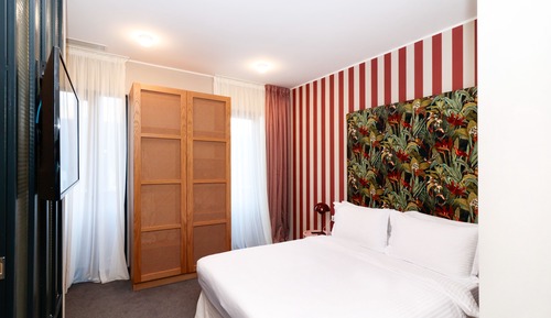 Habitación doble, balcón