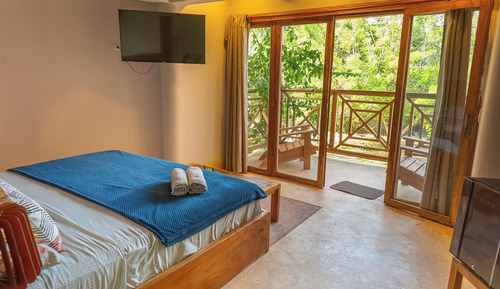 Bungalow superior, 1 cama de matrimonio grande