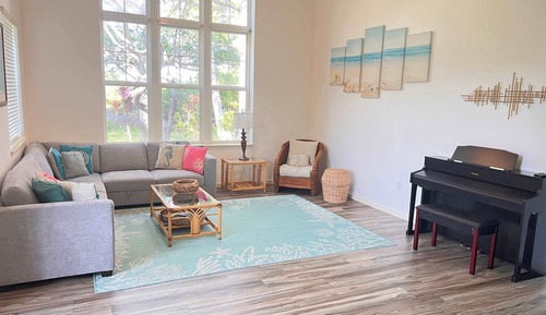 Apartamento, varias camas, patio, vistas al jardín (Honu Harmony)