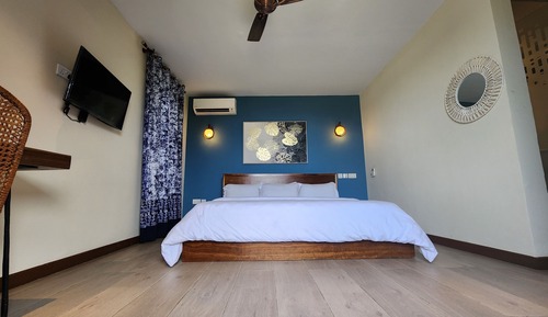 Habitación Deluxe, 1 cama de matrimonio, vistas al jardín, en la zona del jardín