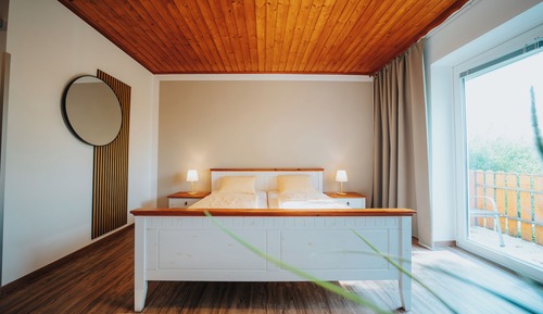 Habitación clásica doble, no fumadores, en la zona del jardín