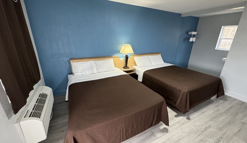Habitación, 2 camas de matrimonio, fumadores, vistas al jardín