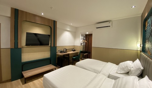 Habitación superior con 2 camas individuales