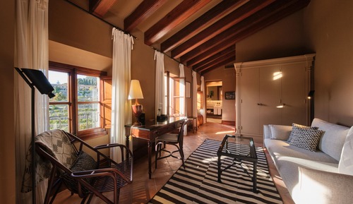 Suite junior, terraza