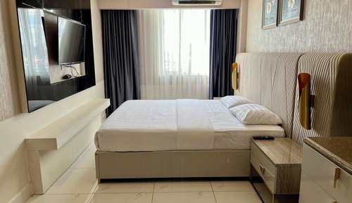 Apartamento Premium, 1 cama de matrimonio grande con sofá cama, cocina, vistas a la ciudad