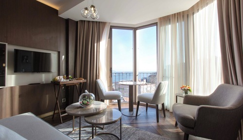 Suite junior, vistas al mar