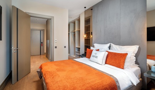 Suite, en esquina