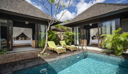 Villa, 2 habitaciones, piscina privada
