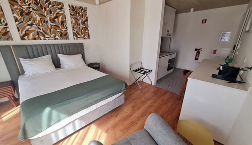 Habitación de diseño doble, 1 cama doble, no fumadores, vistas a la ciudad
