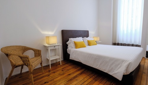Habitación triple Deluxe, 1 cama doble con sofá cama