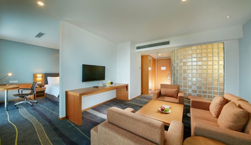 Suite, 1 cama de matrimonio grande (Additional Living Area)