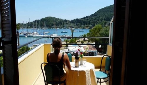 Habitación cuádruple, vistas al mar