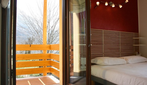 Habitación doble, 1 cama de matrimonio, accesible para personas con discapacidad, balcón