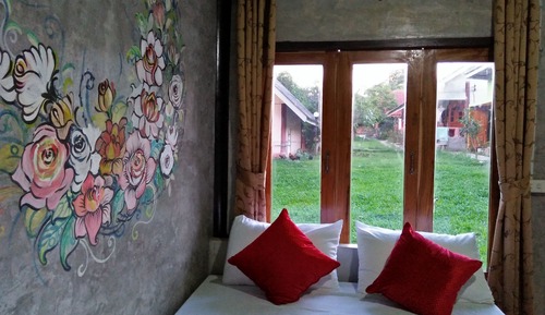 Habitación básica, 1 habitación, en la zona del jardín