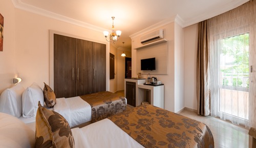 Habitación estándar con 1 cama doble o 2 individuales