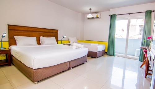 Standard Triple Room with Balcony 