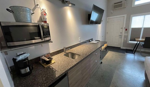 Habitación Deluxe, 1 cama de matrimonio, cocina básica