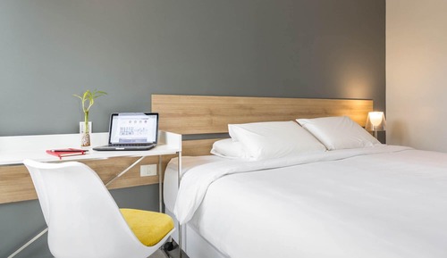 Habitación estándar con 1 cama doble o 2 individuales
