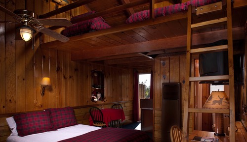 Habitación estándar, varias camas, no fumadores (Queen Bed & 1 Twin Beds in Loft)