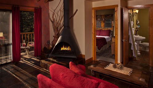 Habitación estándar, 1 cama de matrimonio, no fumadores (Queen Cabin -No Pets (Woodland Vista))