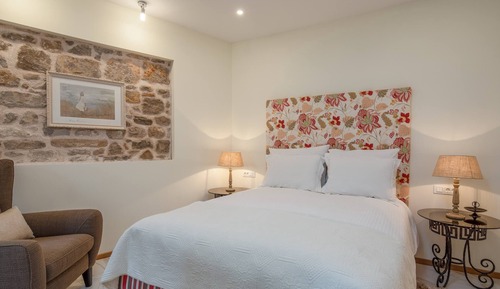 Habitación clásica doble, 1 cama de matrimonio, vistas al patio, en la zona del patio