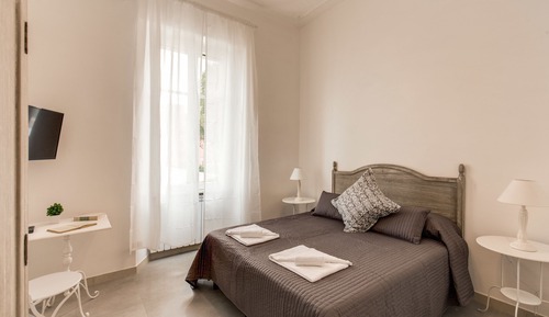 Habitación con 1 cama doble o 2 individuales