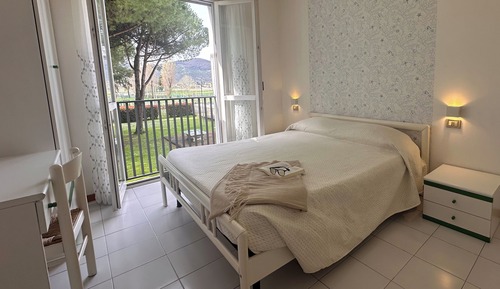 Habitación de lujo, balcón