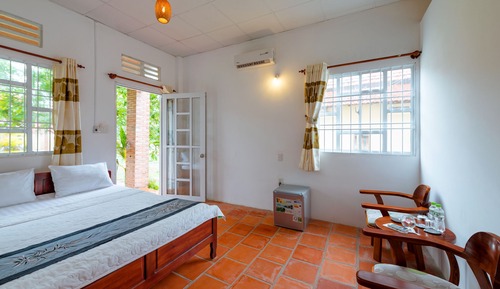 Habitación doble, vistas al jardín
