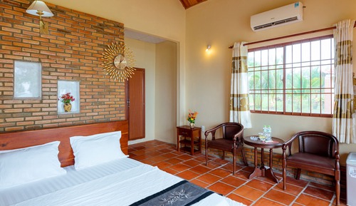 Bungalow, vistas al mar