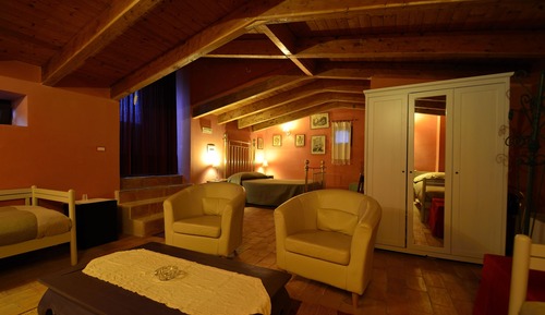 Habitación cuádruple, vistas a la ciudad