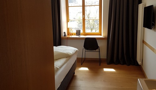 Habitación individual, vistas al río