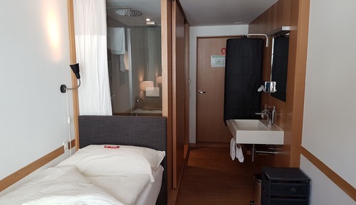 Habitación individual, vistas a la ciudad