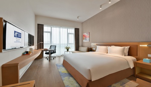Habitación estándar, 1 cama de matrimonio grande (High Floor)