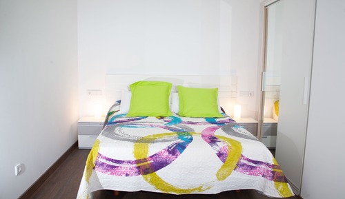 Suite estudio City, 1 cama de matrimonio con sofá cama, vistas al parque