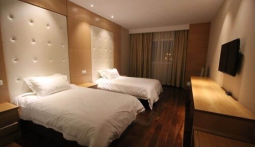 Habitación Deluxe doble, 2 camas dobles