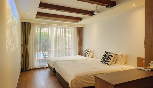 Habitación Deluxe, en la zona del jardín