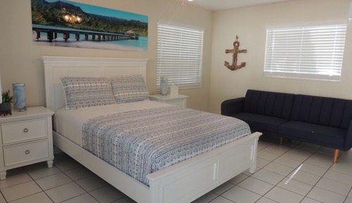 Suite, 1 cama de matrimonio grande con sofá cama (Ocean Front)