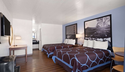 Habitación, 2 camas de matrimonio, no fumadores