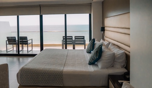 Habitación Premium, 1 cama de matrimonio grande, vistas al mar