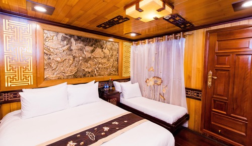 Habitación triple Deluxe, vistas al mar