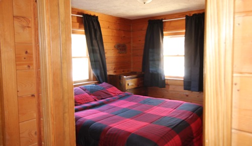 Cabaña Deluxe, 1 habitación, cocina básica, vistas al lago