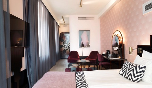 Habitación, 1 cama de matrimonio grande con sofá cama (Grande)