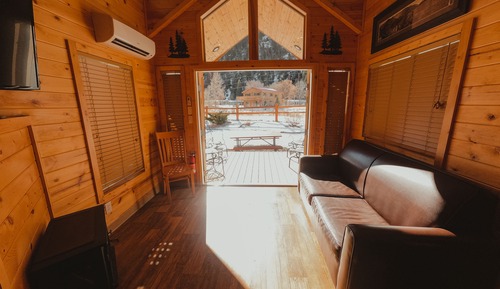 Cabaña Deluxe, vistas al río
