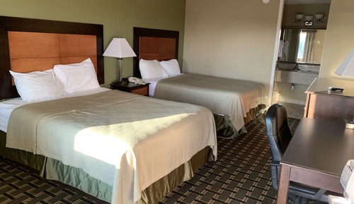 Habitación estándar, 2 camas de matrimonio, no fumadores