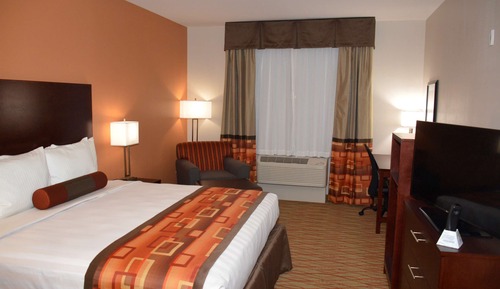 Habitación estándar, 1 cama de matrimonio grande, no fumadores, frigorífico y microondas