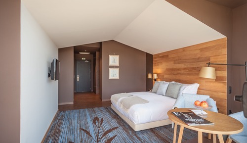 Habitación Deluxe doble, 1 cama de matrimonio, balcón, planta ejecutiva