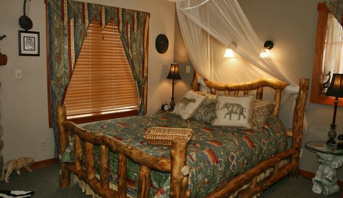Habitación estándar doble, baño privado (Safari)