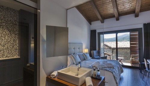 Habitación Deluxe con 1 cama doble o 2 individuales (with Spa Access)