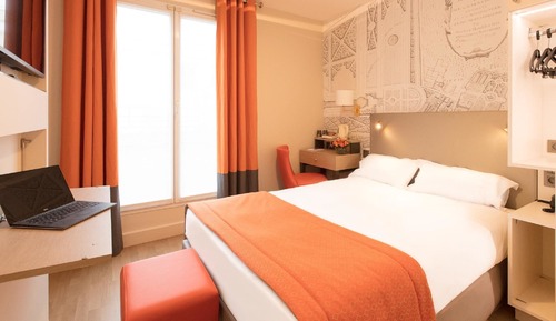 Habitación estándar doble, vistas a la ciudad